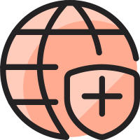 Icon of global healthcare image